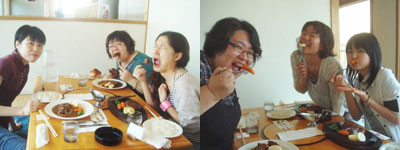 はい、おいしい顔〜♪